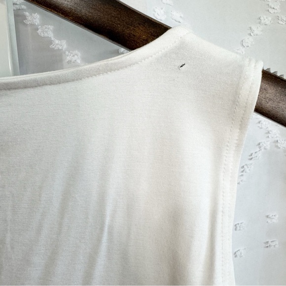 🎲 353. L’Agence Molly Square Neck Bodysuit in Vintage White Womens Small NWOT - Picture 9 of 10